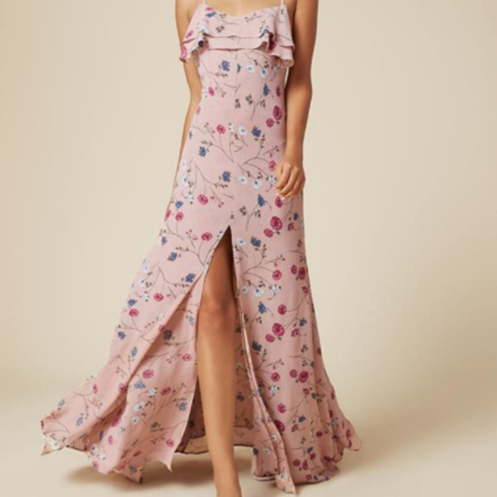 Reformation Gertrude Floral Maxi Dress